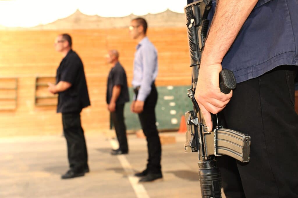 Security Guard in Israel